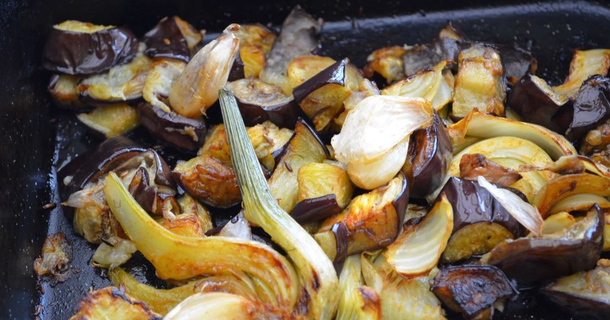Eggplant & Fennel Salad with Toum Dressing | Ground Gourmet Essentials